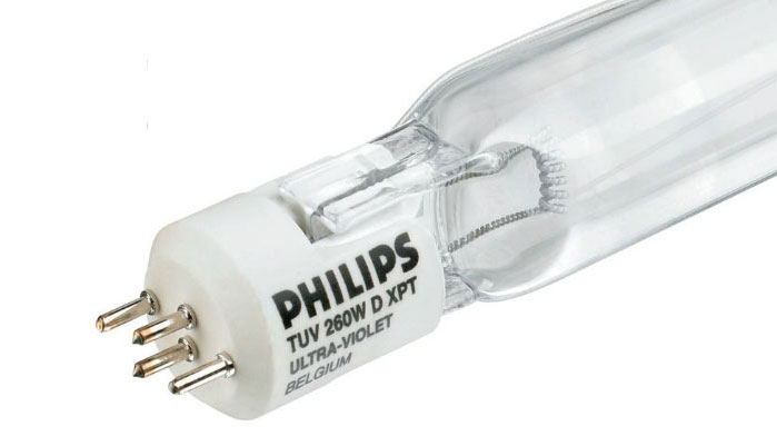 Амальгамная бактерицидная лампа PHILIPS TUV 200W XPT